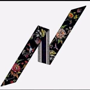 Christian Dior Jardin Botanique Mitzah Scarf Authentic !